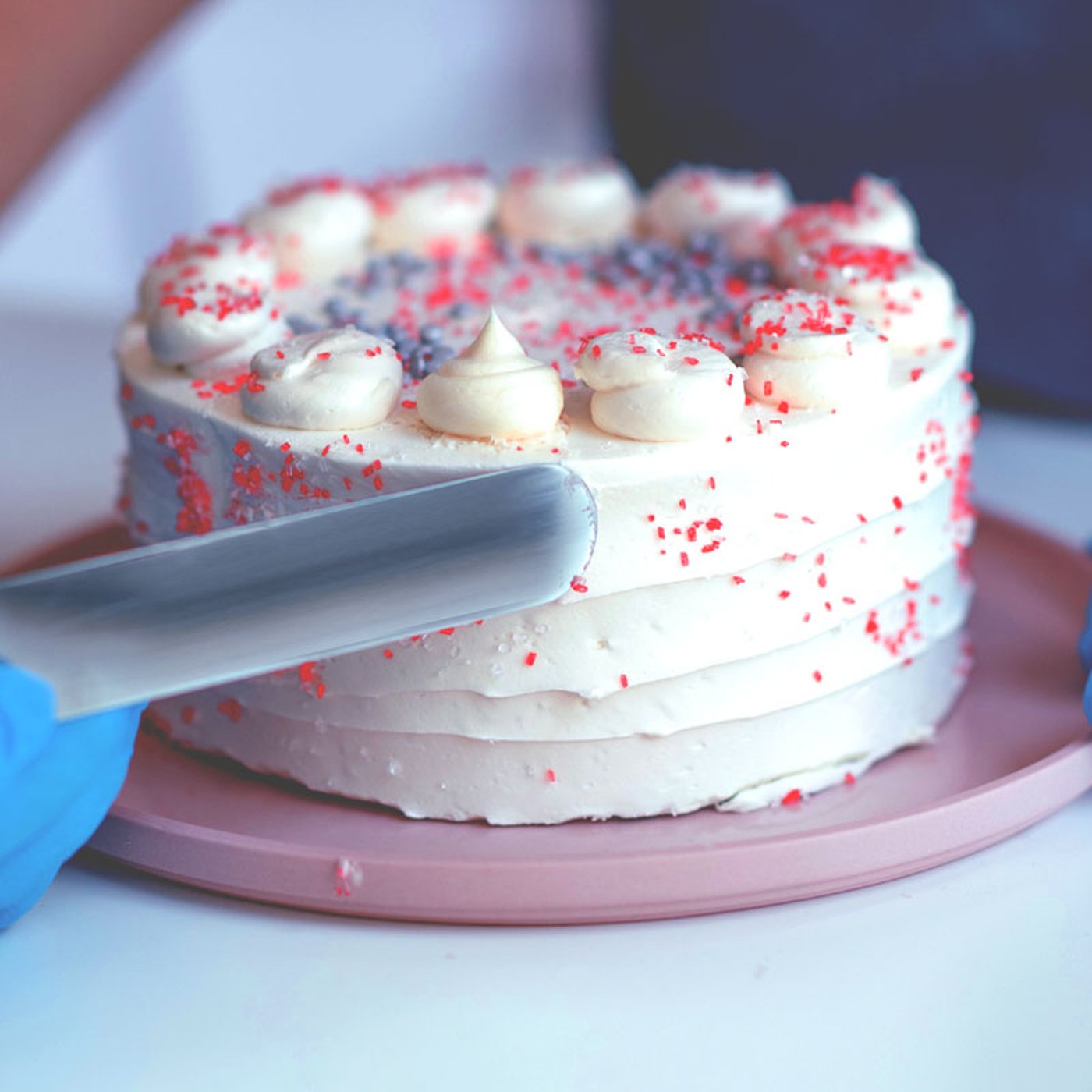 Handgemachte Torte bei Fanø Chokolade