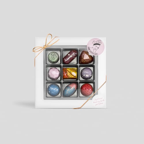 Box of 9 Filled Chocolates